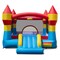 Multi-color 420D Oxford Cloth and 500D PVC Inflatable Bounce House with Slide and Basketball Hoop for Kids